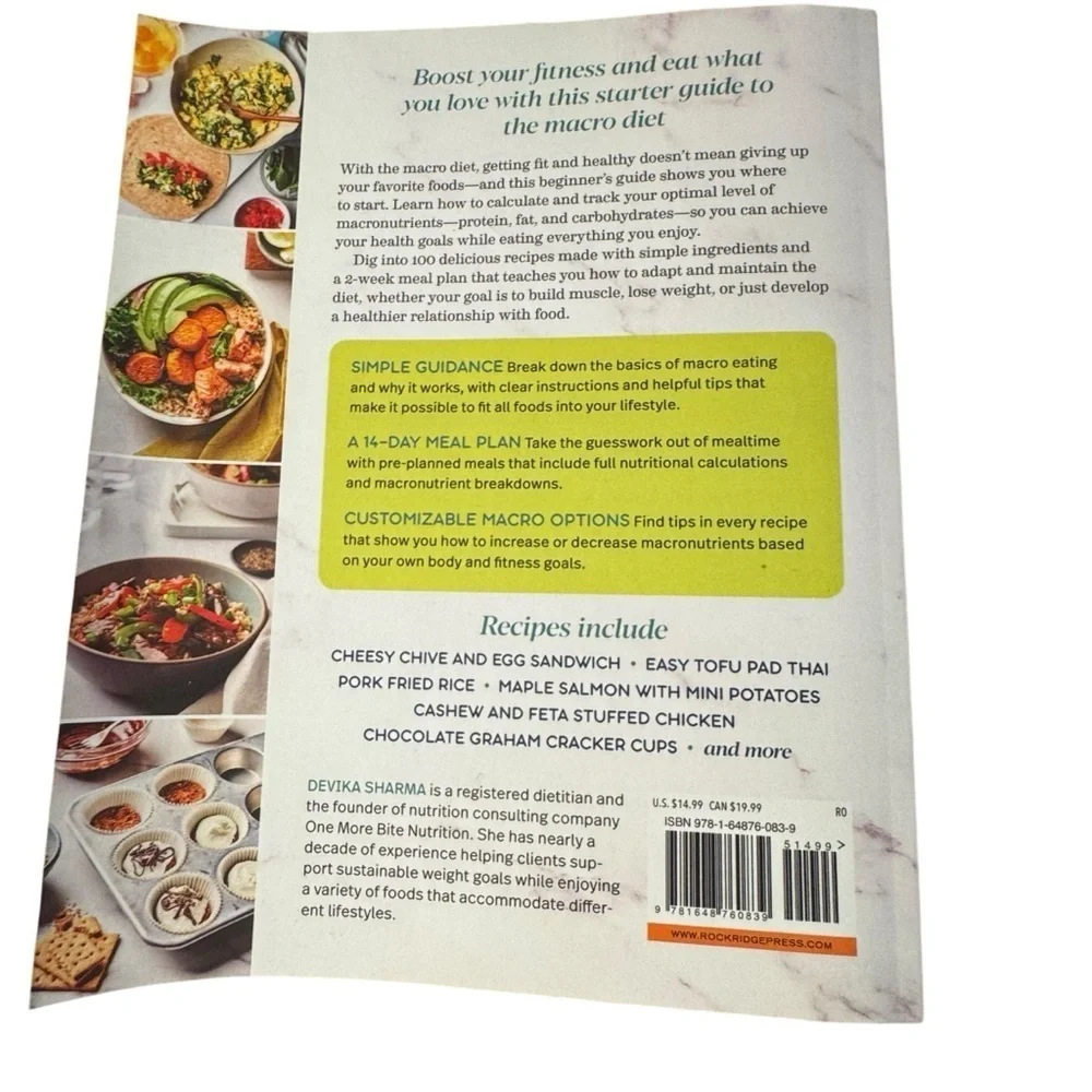 Macro Cookbook for Beginners by Devika Sharma